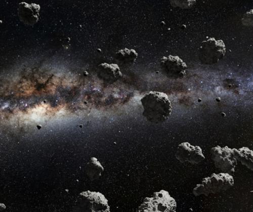 Artist impression: Asteroids | © Double A Studios