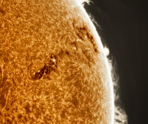 The Sun on 04/11/2024 | © Adriano Anfuso