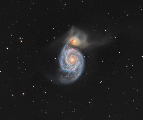Whirlpool Galaxy | © Adriano Anfuso