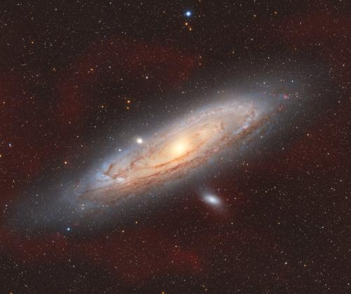 Andromeda Galaxy (HaRGB) | © Adriano Anfuso